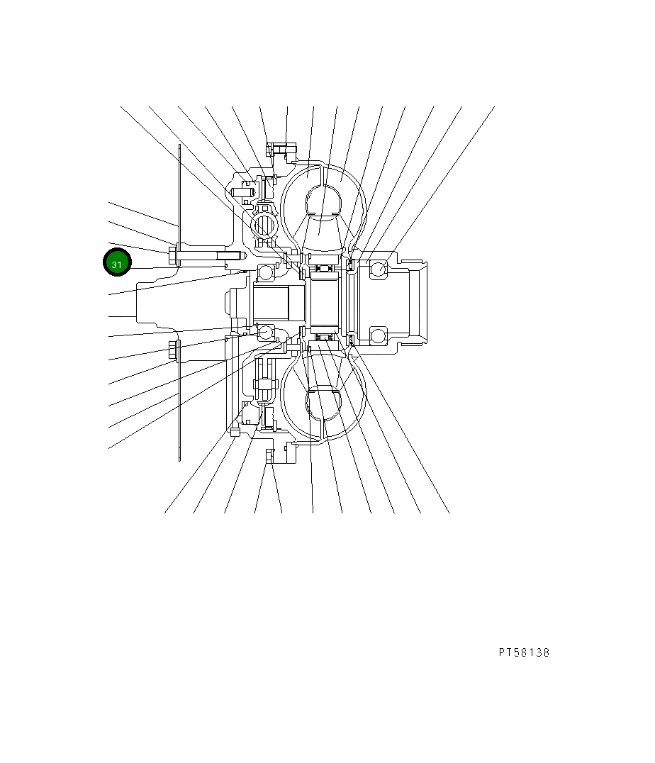 Болт DC8051117520 Komatsu
