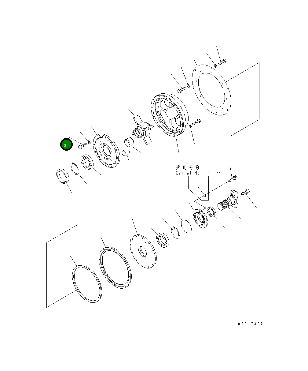 Болт 01010-61090 Komatsu