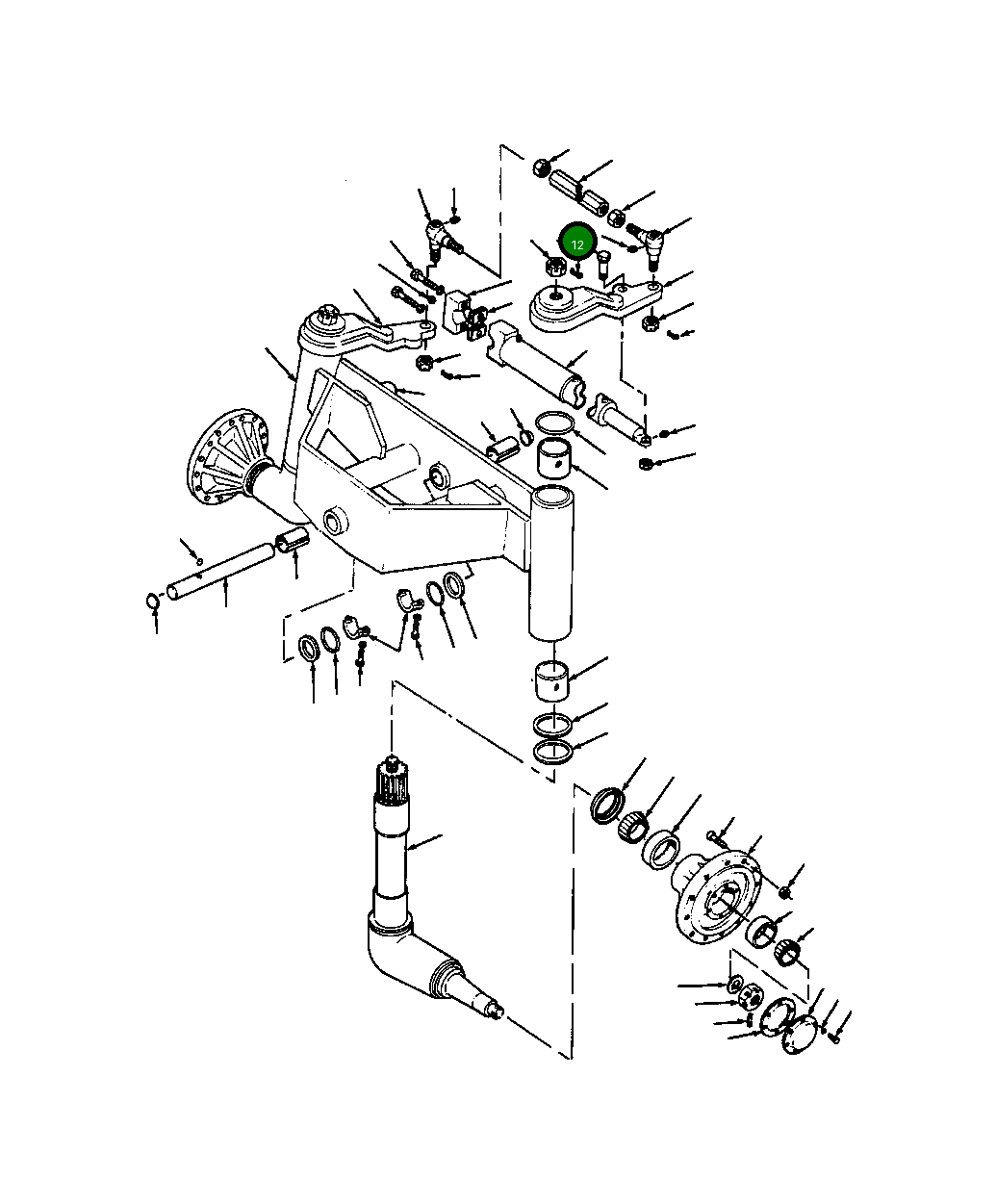 Болт 82 150 Komatsu
