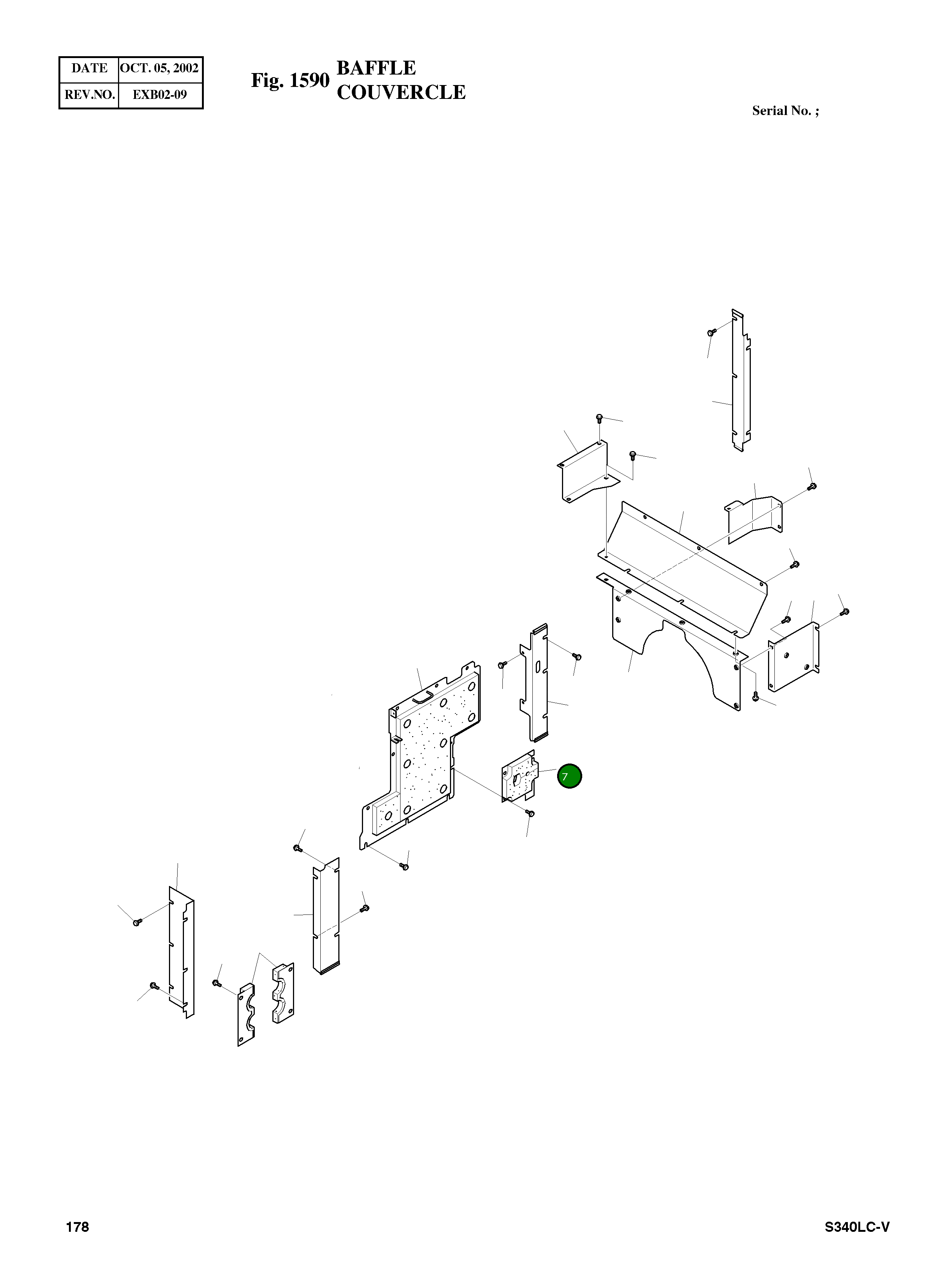 Крышка 621-01773B  Komatsu