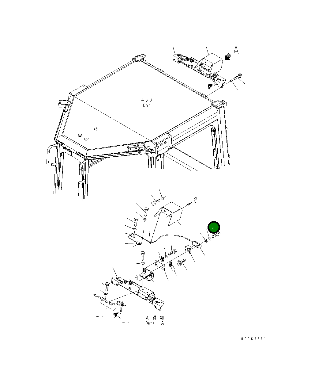 Болт 7835-33-1320 Komatsu