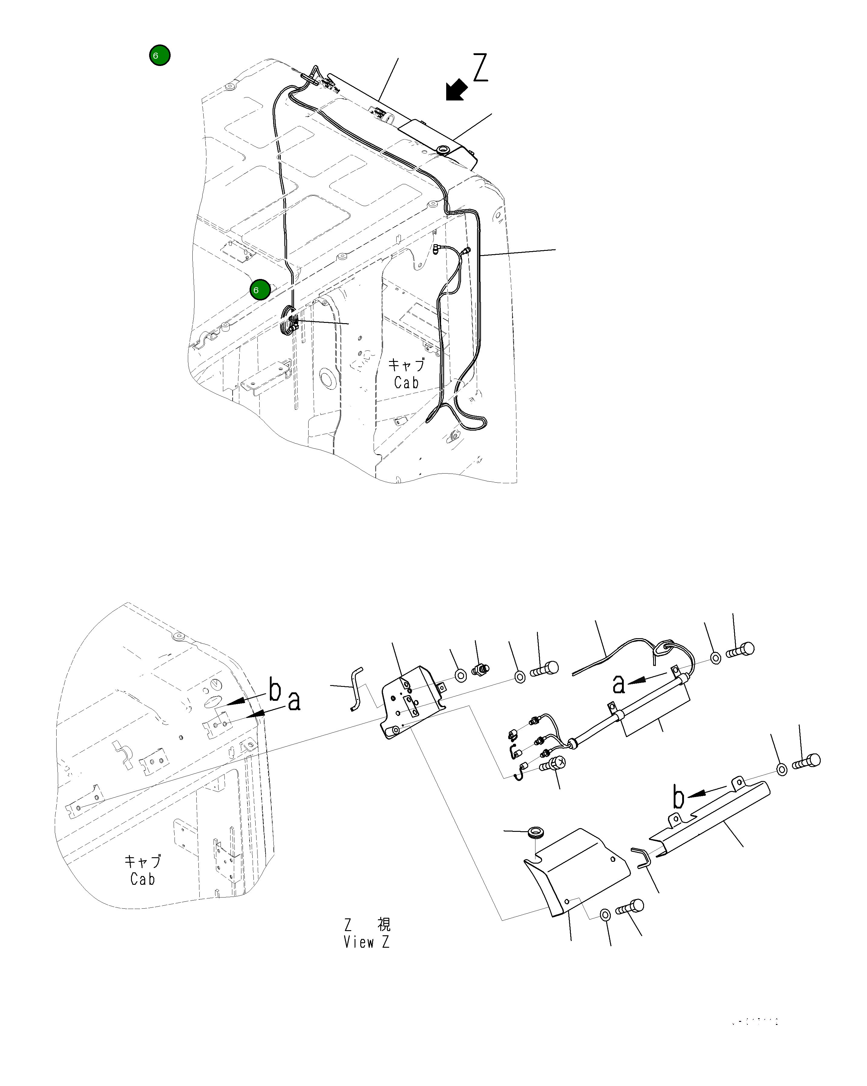 Крышка 208-53-27471 Komatsu