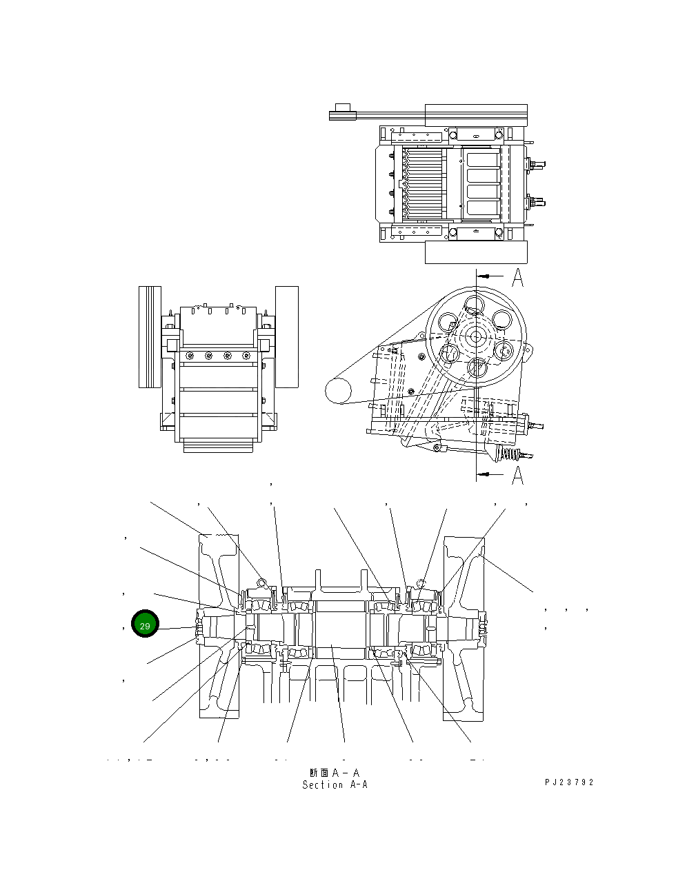 Болт 8221-70-5780 Komatsu