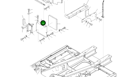 Крышка 208-54-71761 Komatsu