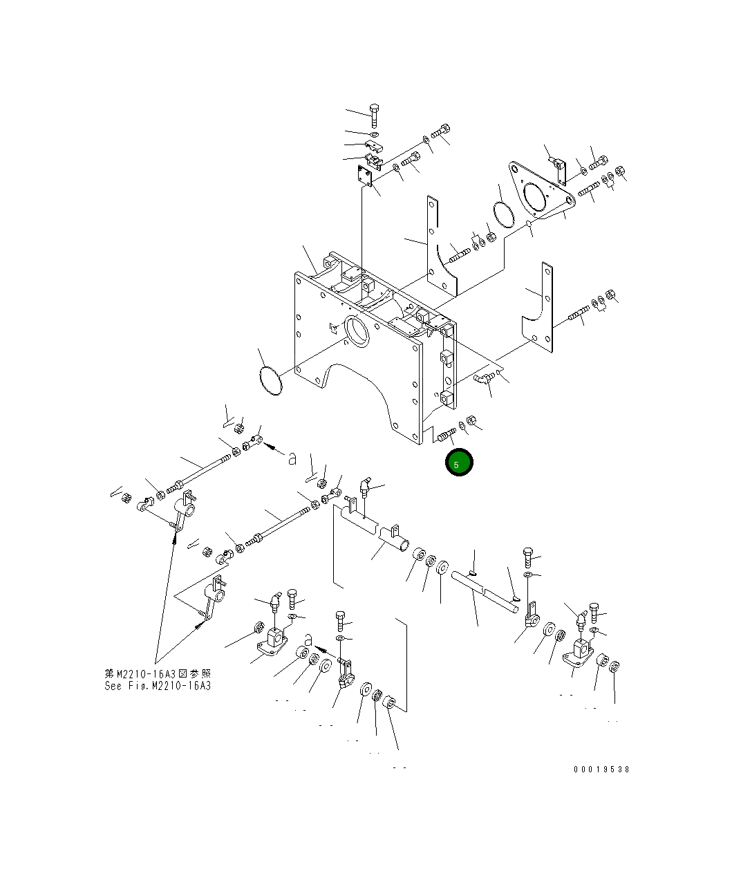 Болт 175-912-1390 Komatsu