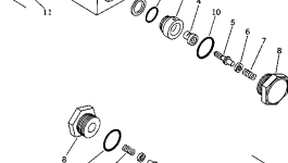 Кольцо уплотнительное (O-Ring) 20B-60-18420 Komatsu