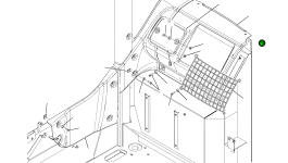 Крышка 21W-54-R1460 Komatsu