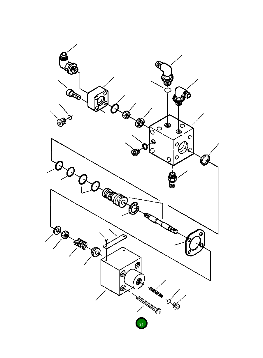 Болт 1313 045 H1 Komatsu