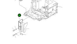 Крышка 154-43-43280 Komatsu