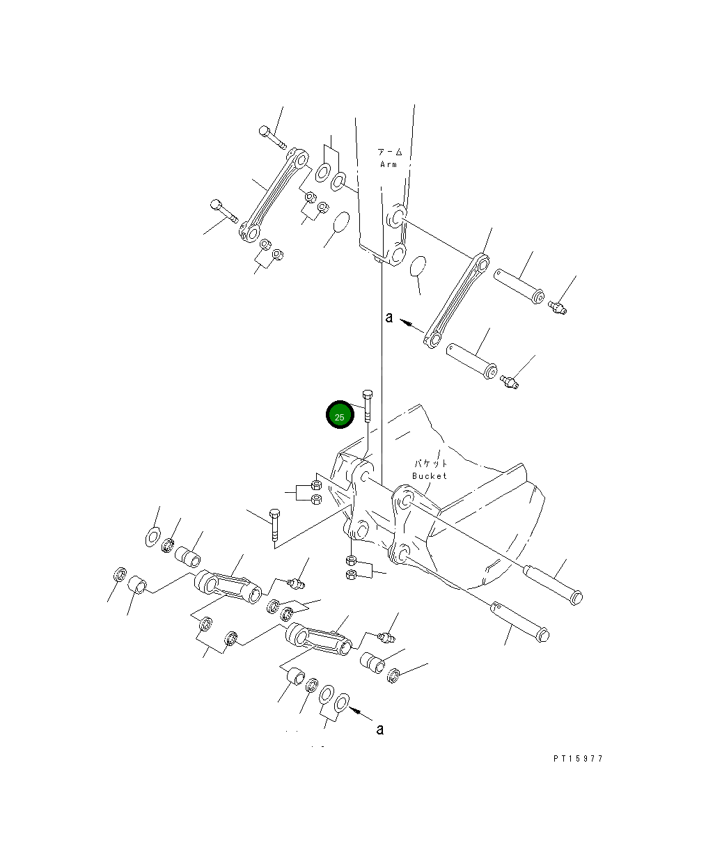 Болт 01011-51670 Komatsu