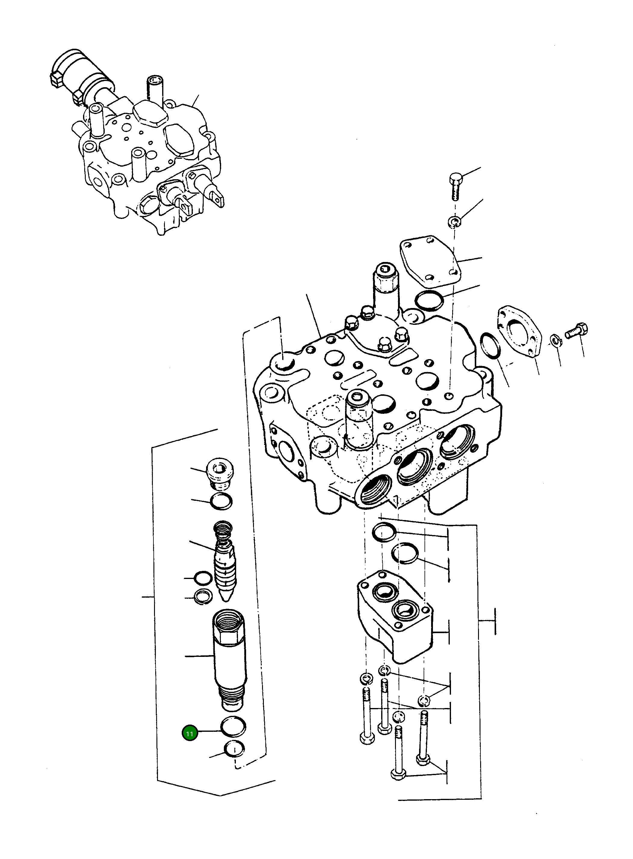 Кольцо уплотнительное (O-Ring) 3235269M1 Komatsu