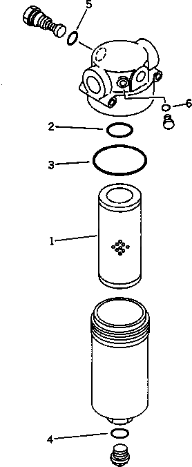 Кольцо уплотнительное (O-Ring) 07000-03050  Komatsu