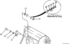 Кольцо 381-883796-1 Komatsu