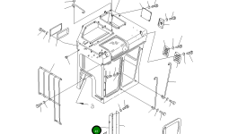 Крышка 196-911-3720 Komatsu