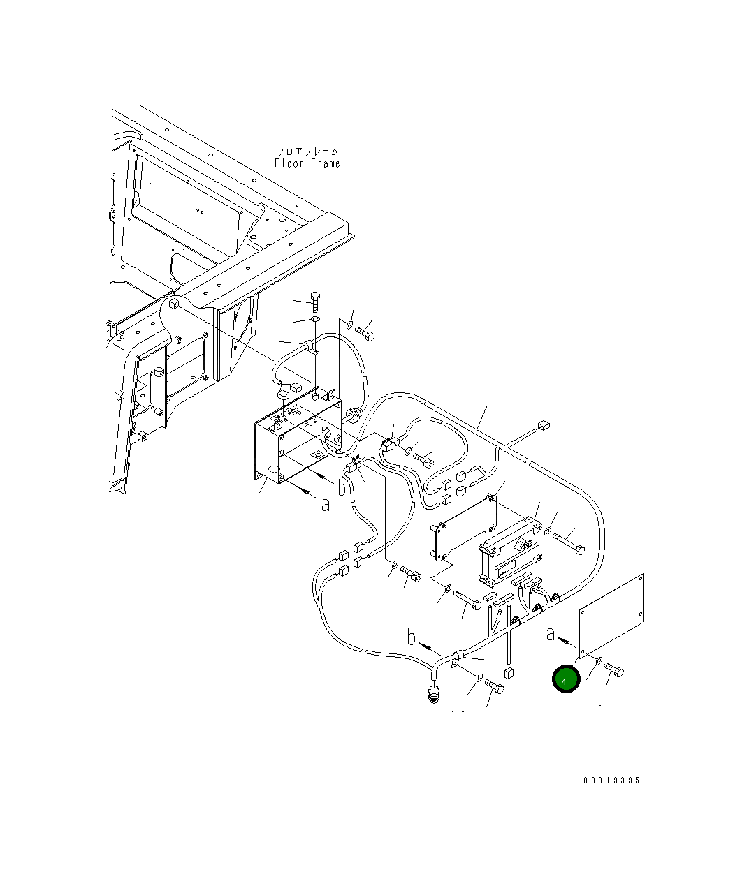 Крышка 195-06-75321 Komatsu