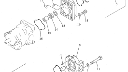 Кольцо уплотнительное (O-Ring) 705-17-01390 Komatsu