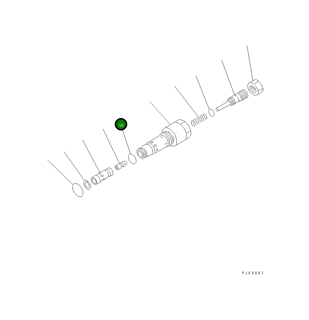 Кольцо уплотнительное (O-Ring) 723-40-51380 Komatsu