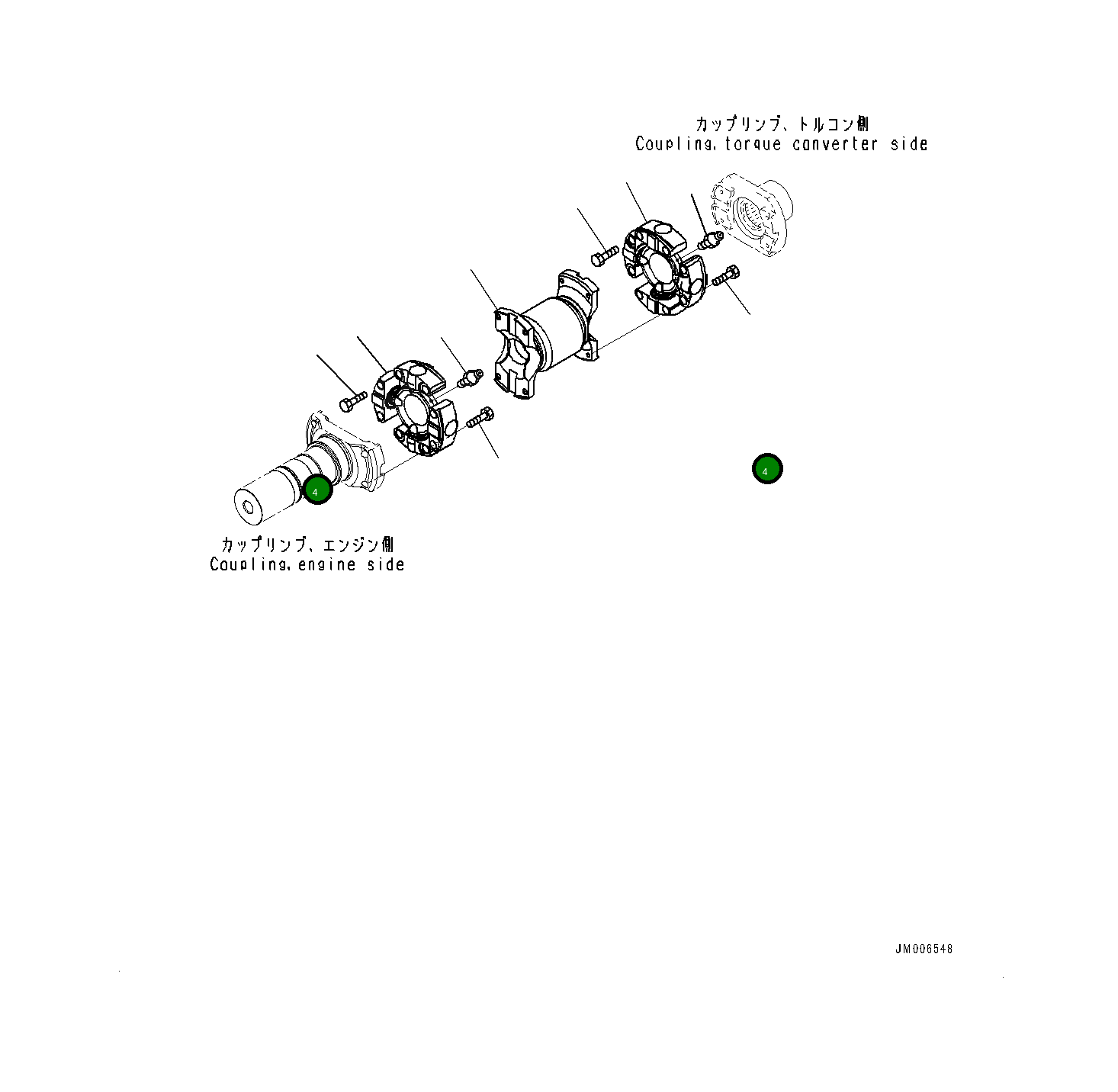 Болт 562-20-31801 Komatsu