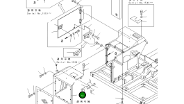 Крышка 13S-54-11221 Komatsu