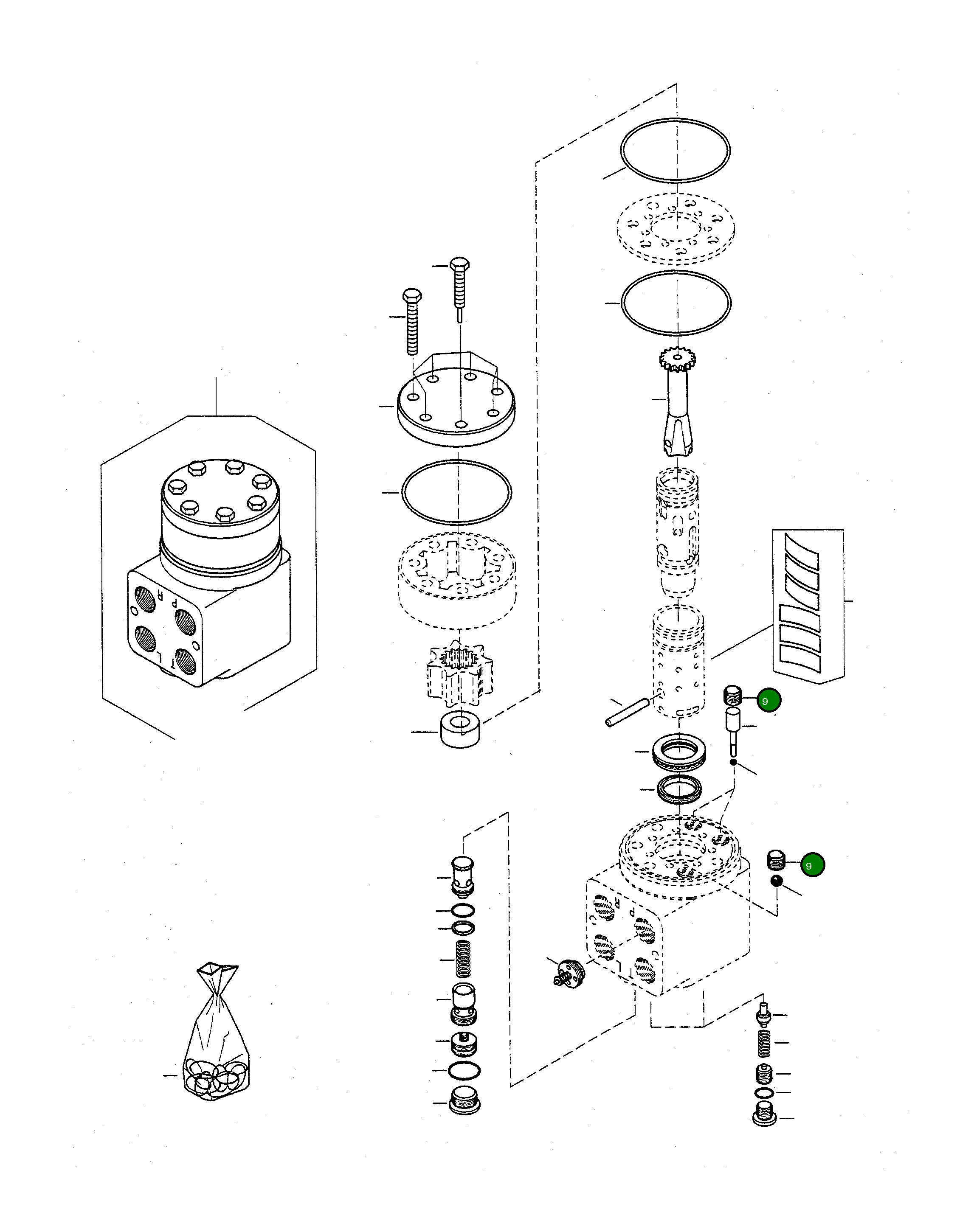 Кольцо 4919754M1  Komatsu