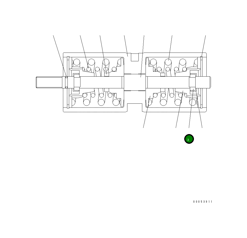 Кольцо UC1720134932 Komatsu
