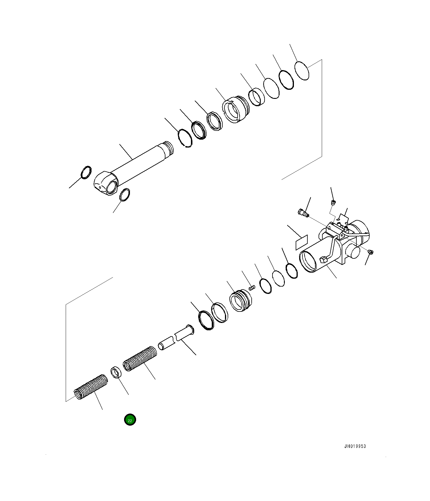 Кольцо 77A-915-4280 Komatsu