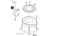 Болт MH21079-04030 Komatsu