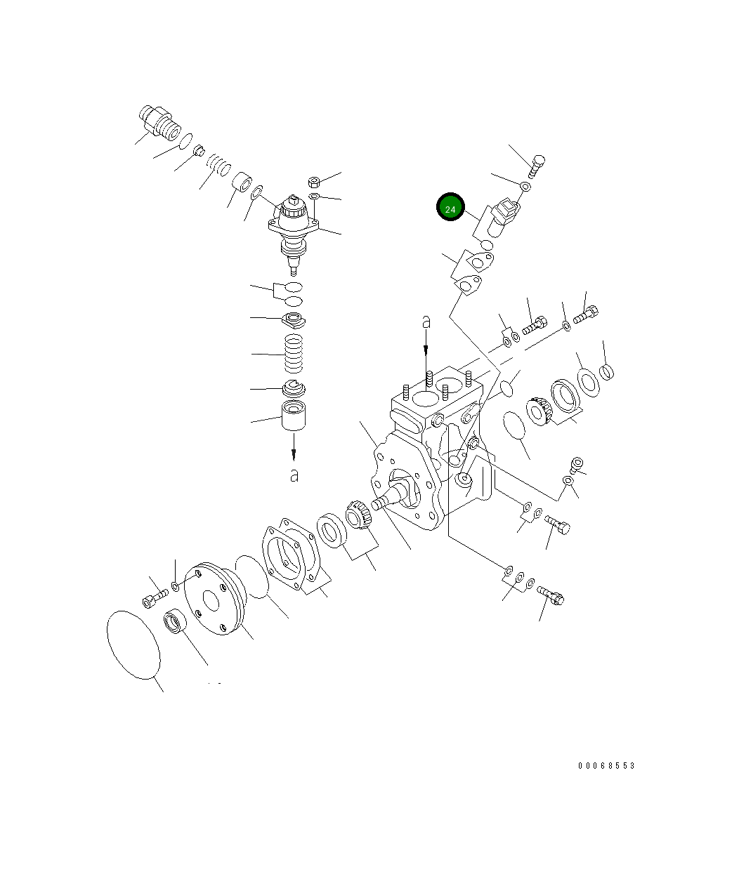 Кольцо уплотнительное (O-Ring) ND949140-6310  Komatsu