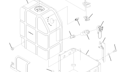 Кольцо уплотнительное (O-Ring) 4A1-04-22320 Komatsu