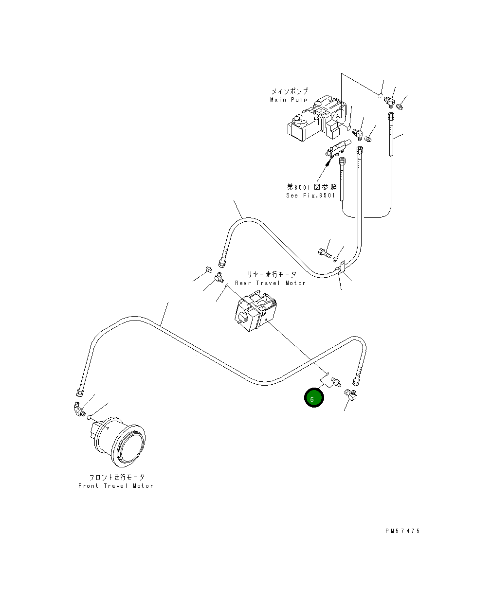 Кольцо уплотнительное (O-Ring) 273-872-1920 Komatsu