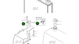 Крышка 154-54-74331 Komatsu