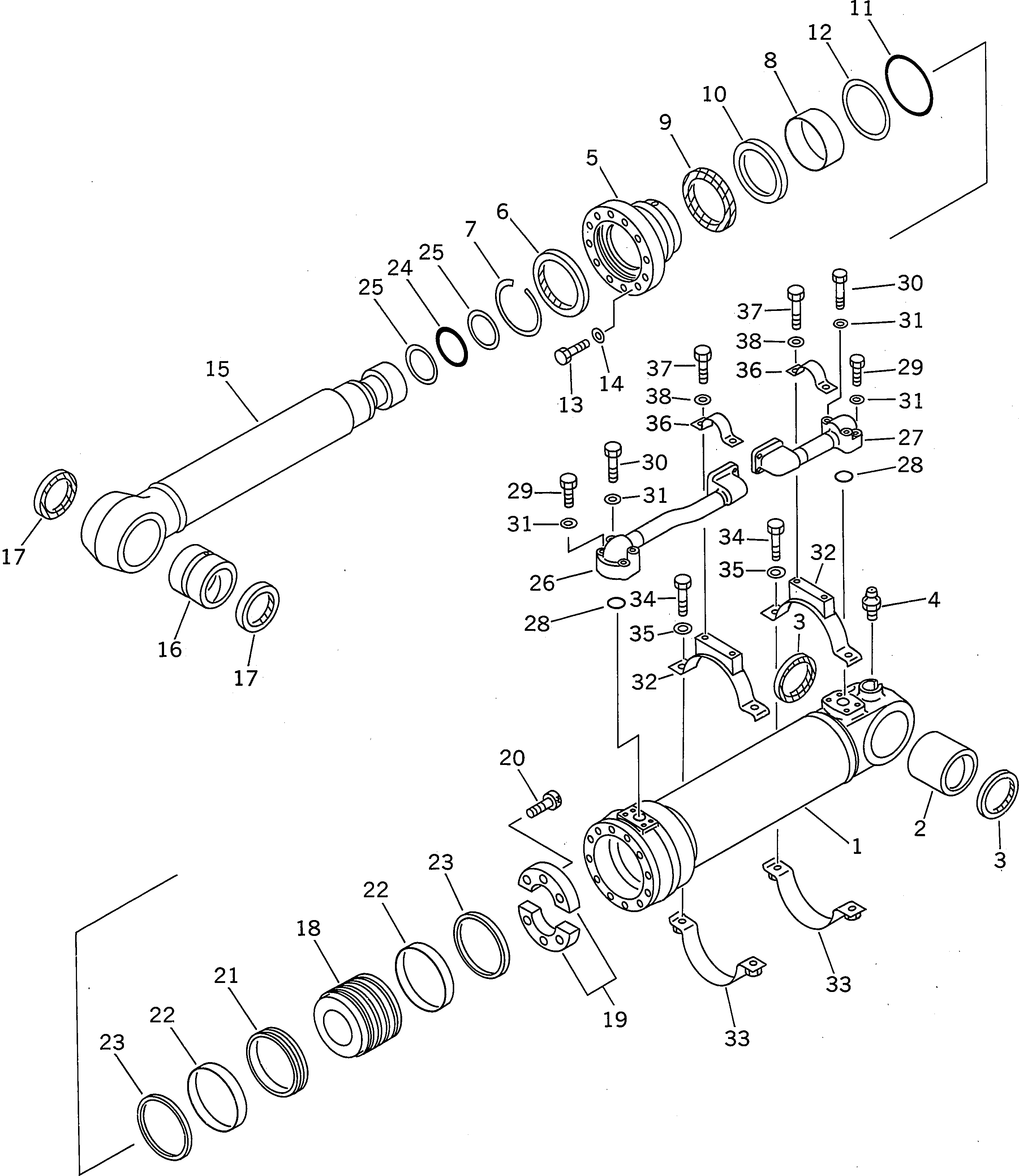 Болт 07032-21060 Komatsu