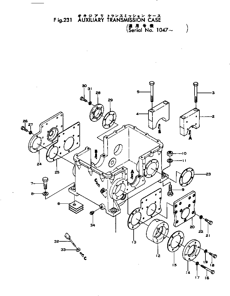 Болт 01040-01085  Komatsu