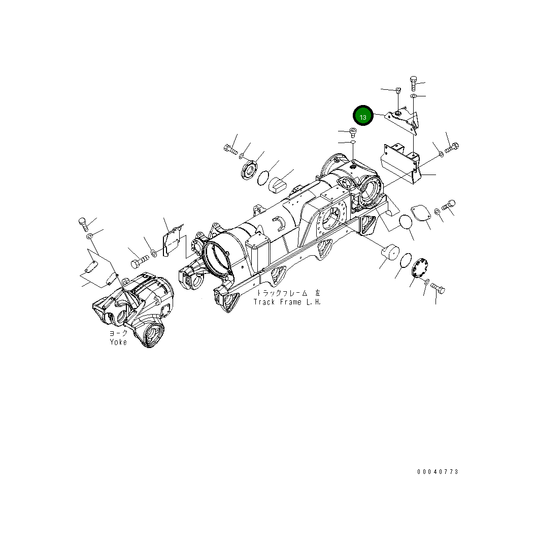 Крышка 198-30-69830 Komatsu