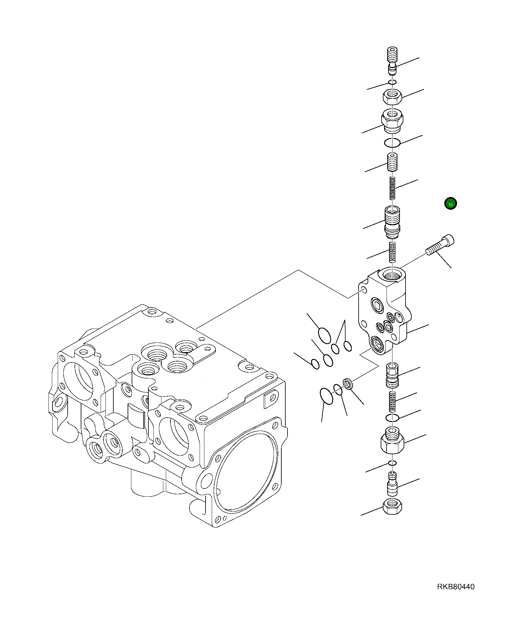 Кольцо уплотнительное (O-Ring)  07002-12434  Komatsu