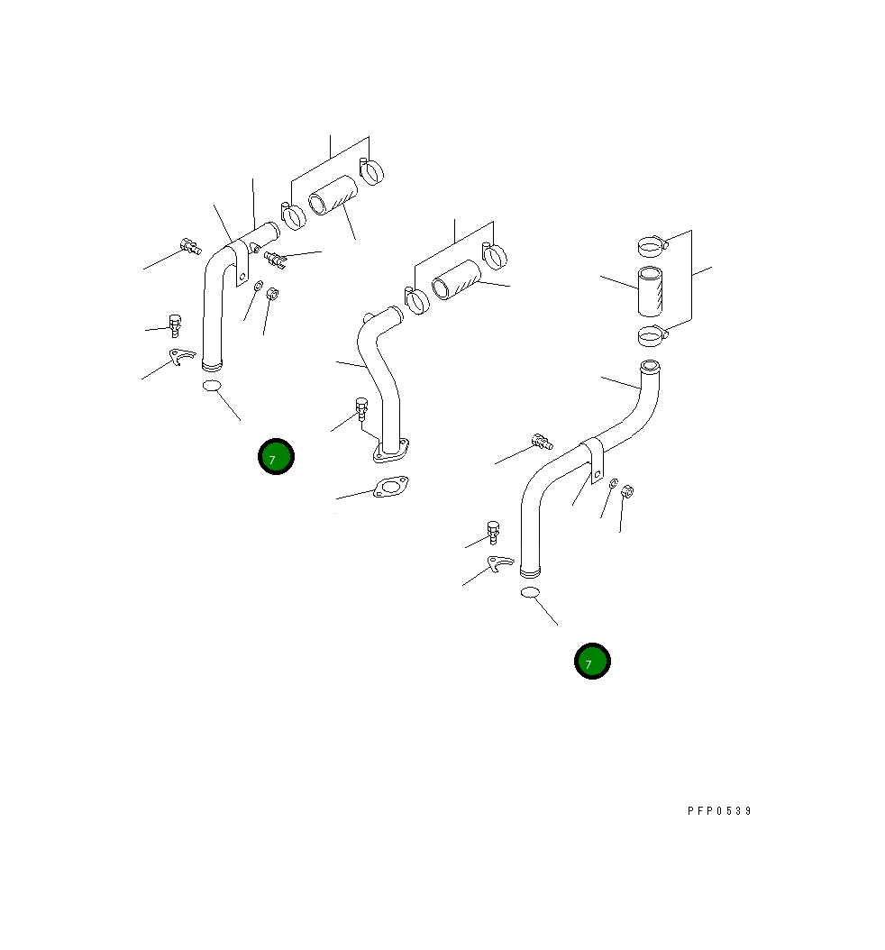 Кольцо уплотнительное (O-Ring) CU3035026  Komatsu