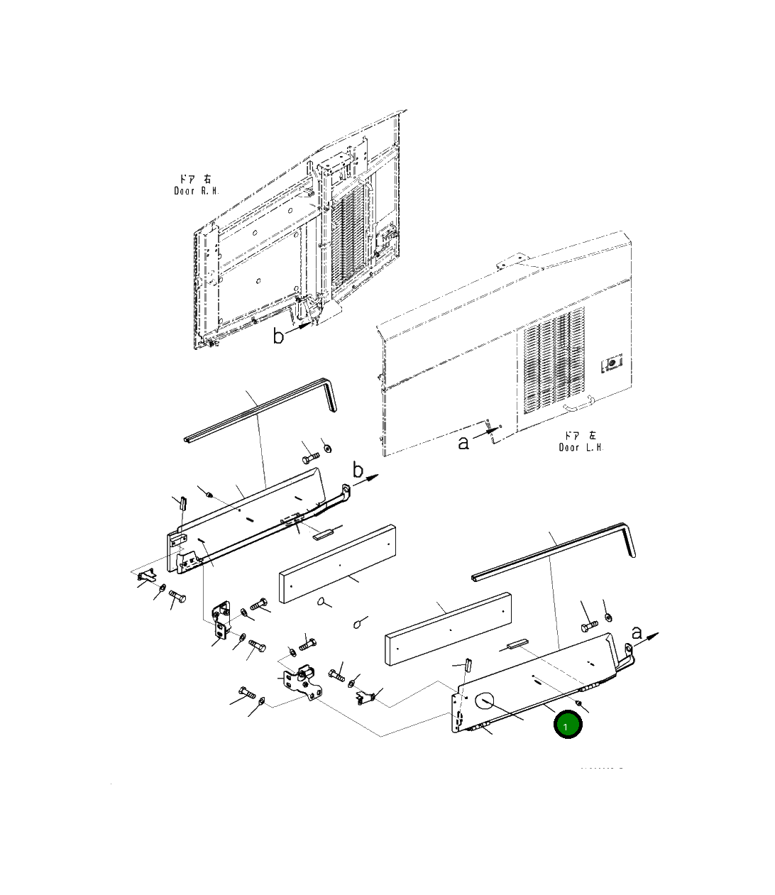 Крышка 421-54-51210 Komatsu