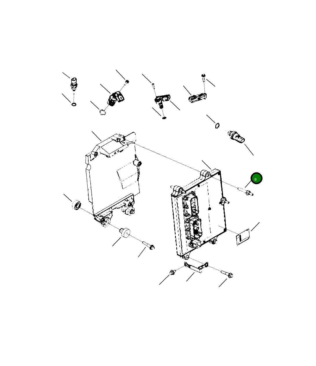 Болт 1317 859 H1 Komatsu
