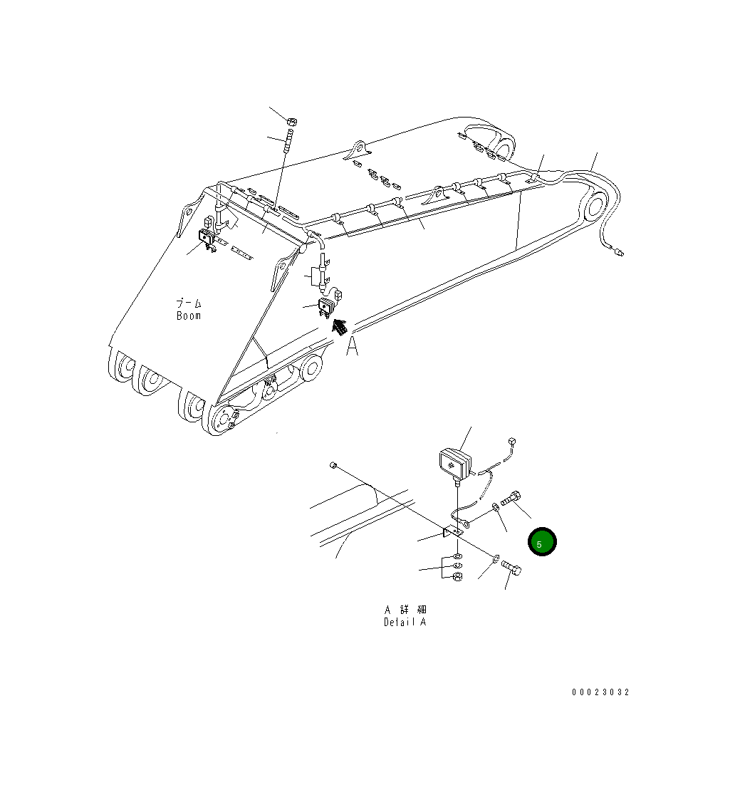 Болт DM51304698 Komatsu