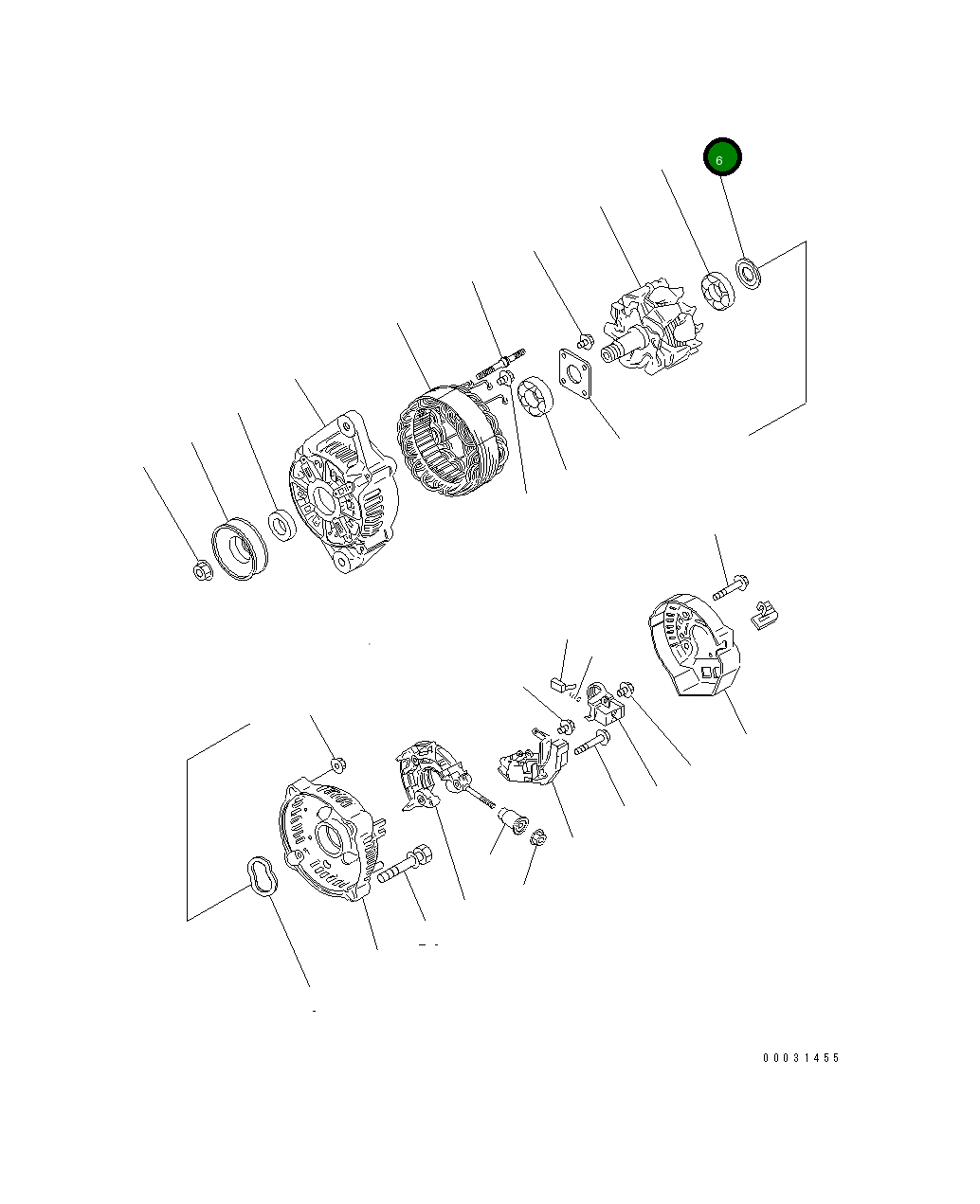 Крышка 460-297 Komatsu