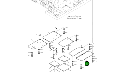 Крышка 2A5-54-11120 Komatsu