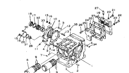 Уплотнительное кольцо KT04811-10440 Komatsu