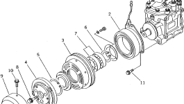 Крышка ND047372-0340 Komatsu