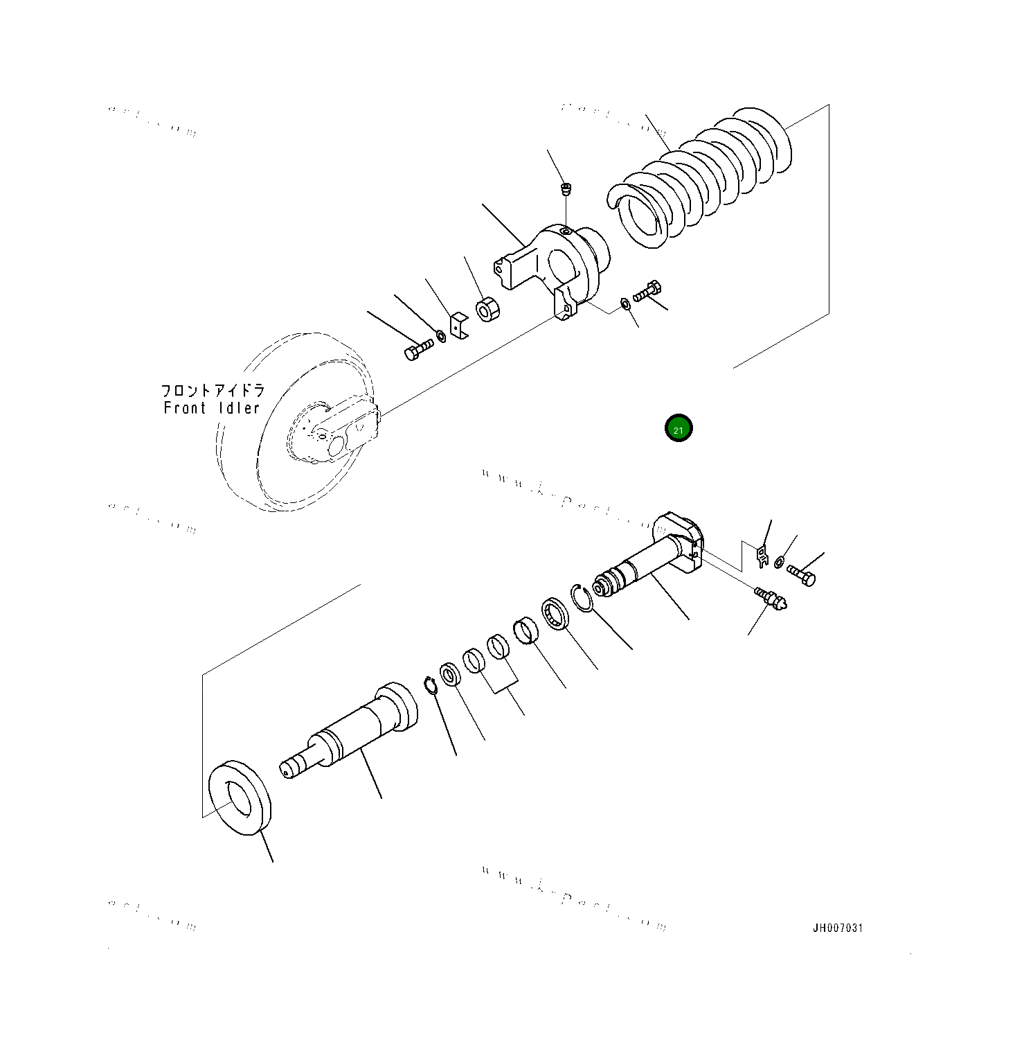 Болт 0101061655 Komatsu