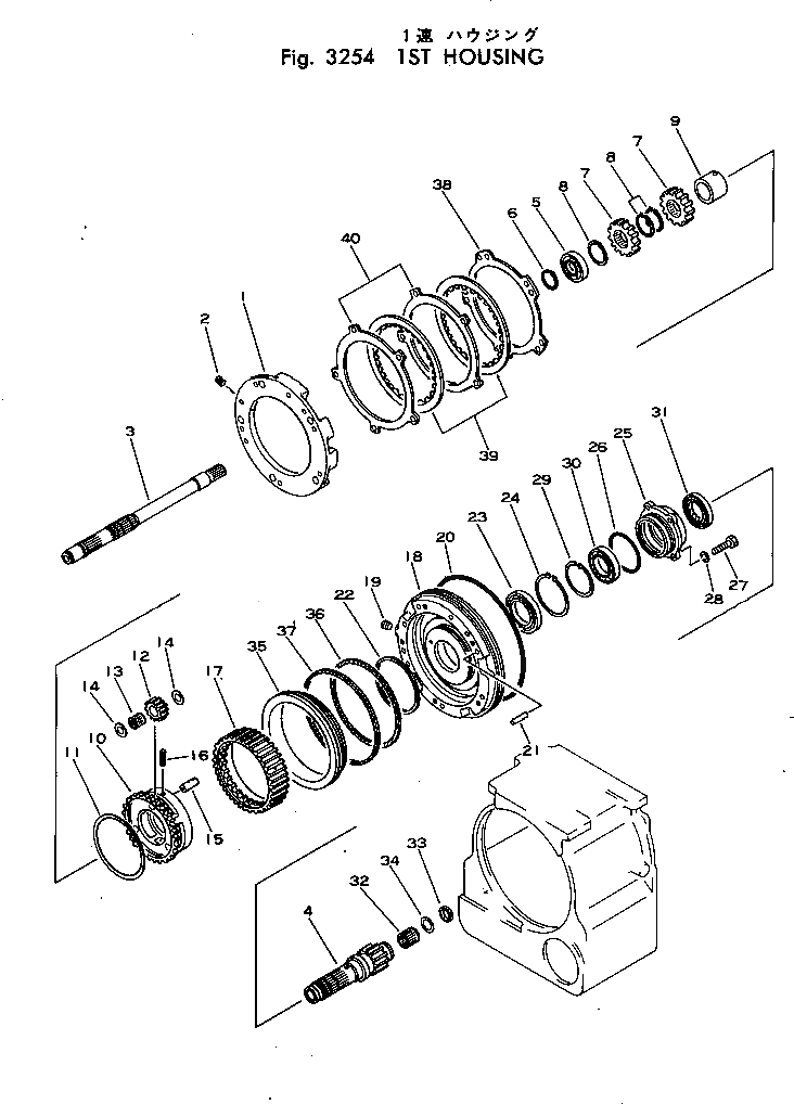 Кольцо 103-15-22940  Komatsu