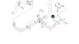 Крышка 196-01-27312 Komatsu