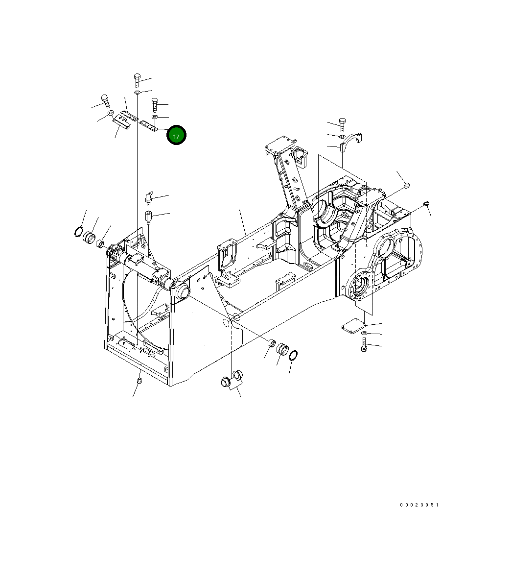 Крышка 154-54-78560 Komatsu
