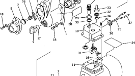 Обратный клапан 206-04-41190 Komatsu