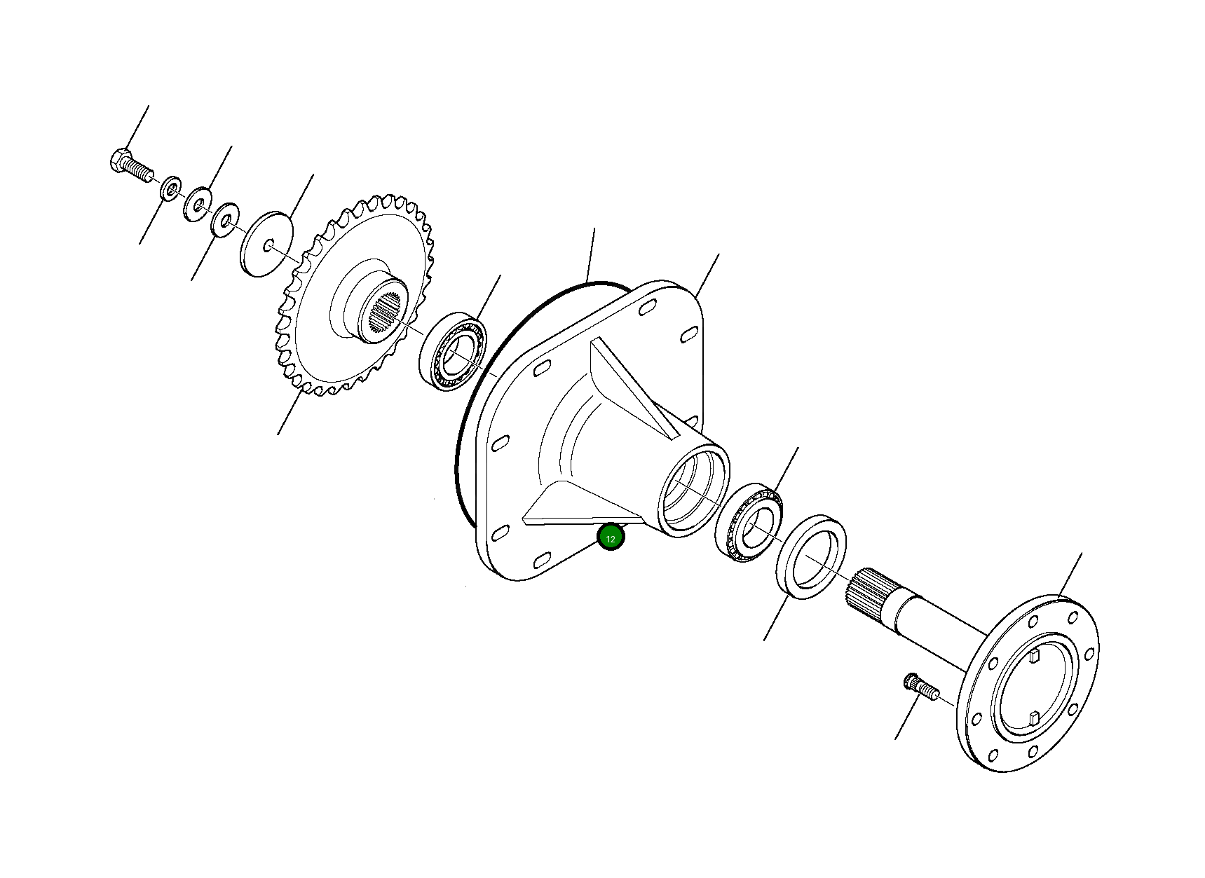 Кольцо уплотнительное (O-Ring) 885021453  Komatsu