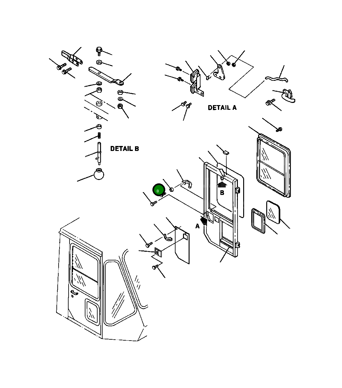 Болт 421-09-A1420 Komatsu
